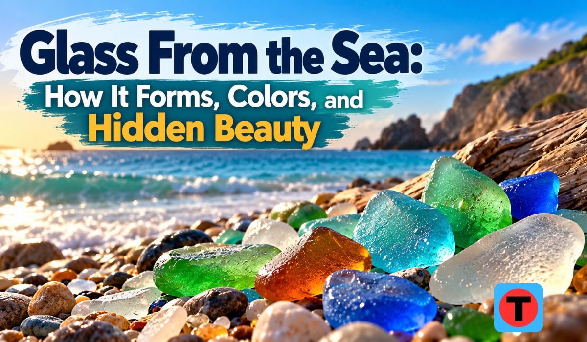 glass from the sea